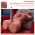 XISE - sekspop torso met vibratie en stootfunctie - realistisch
