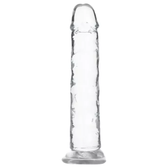 Addiction Crystal - dildo met zuignap (transparant) - 18 cm