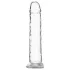 Addiction Crystal - dildo met zuignap (transparant) - 18 cm