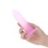 Verslavende Cocktail - zuignap dildo (roze)