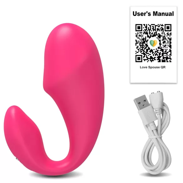 AlvUp - vibrerend eitje - afstandsbediening - siliconen - roze