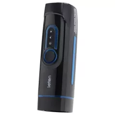   Leten SM320 - masturbator met stoot- en verwarmingfunctie - zwart