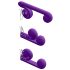 Snail Vibe Duo - Oplaadbare 3-in-1 Stimulerende Vibrator (Paars)