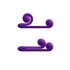 Snail Vibe Duo - Oplaadbare 3-in-1 Stimulerende Vibrator (Paars)