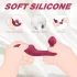 Sex HD Chomper - clitoris en anaal vibrator - rood