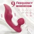 Sex HD Chomper - clitoris en anaal vibrator - rood