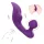 Sex HD Chomper - vibrator voor clitoris en anus - waterdicht - paars