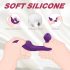 Waterdichte paarse duo-vibrator voor ultiem genot