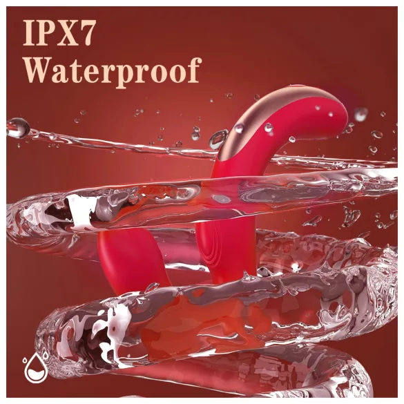 SEX HD Genie - G-spot en clitorisstimulator vibrator - rood