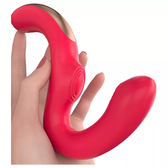 SEX HD Genie - G-spot en clitorisstimulator vibrator - rood