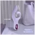 Sex HD - clitorale G-punt vibrator met hendel (paars)