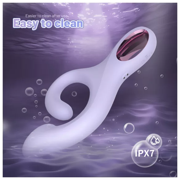 Sex HD - clitorale G-punt vibrator met hendel (paars)