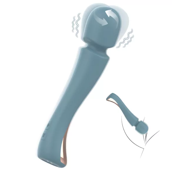 SEX HD Dancer - vibrator massager - turquoise