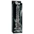 Lovetoy King Sized - grote vibrator - 32 cm - grijs