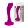 Pretty Love Baile - zuignap, gebogen anale plug (roze)