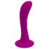 Pretty Love Baile - Roze anaalplug met zuignap en kromming