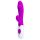 Pretty Love Snappy - waterdichte G-spot vibrator met clitorisstimulator (paars)