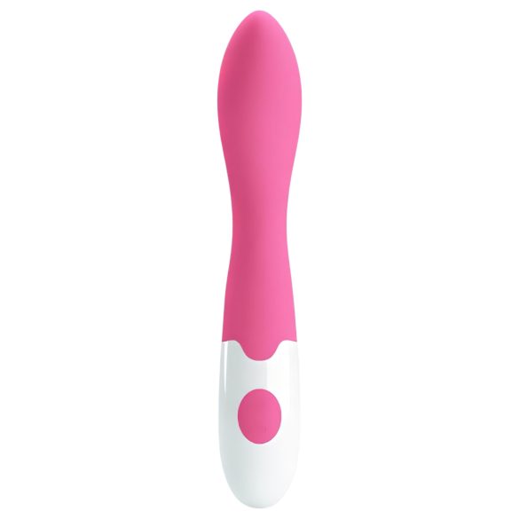 Pretty Love Bishop - waterdichte G-spot vibrator (roze-wit)