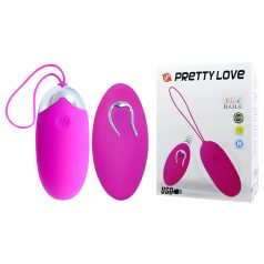   Pretty Love Berger - oplaadbaar, draadloos vibratie-ei (roze)
