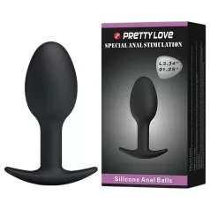 Pretty Love - anaal dildo - zwart