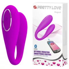   Pretty Love August - g-spot en clitoris vibrator - oplaadbaar - smart - roze