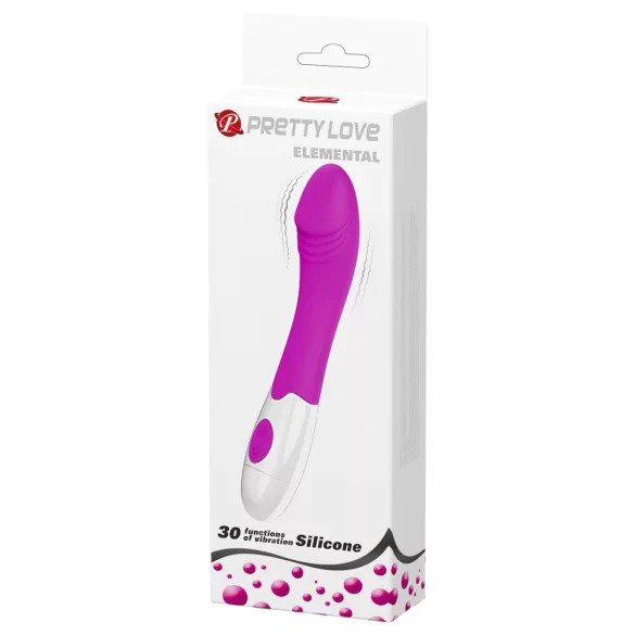 Pretty Love Elemental - G-spot vibrator - siliconen - paars