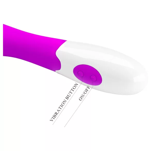 Pretty Love Elemental - G-spot vibrator - siliconen - paars