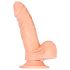 Baile Barbara Mark - levensechte draaiende vibrator - 15cm (natuurlijk)
