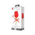 Pretty Love Rose Lover - 2in1 clitorisstimulator met tong (rood)