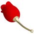 Pretty Love Rose Lover - 2in1 clitorisstimulator met tong (rood)
