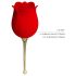 Pretty Love Rose Lover - 2in1 clitorisstimulator met tong (rood)