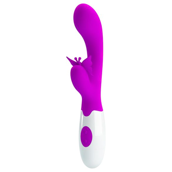 Pretty Love Butterfly Kiss - Roze clitoris vibrator met arm