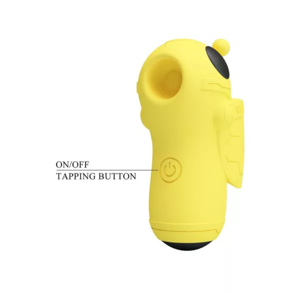 Pretty Love Magic Bee - vinger vibrator voor clitoris stimulatie - silicone geel