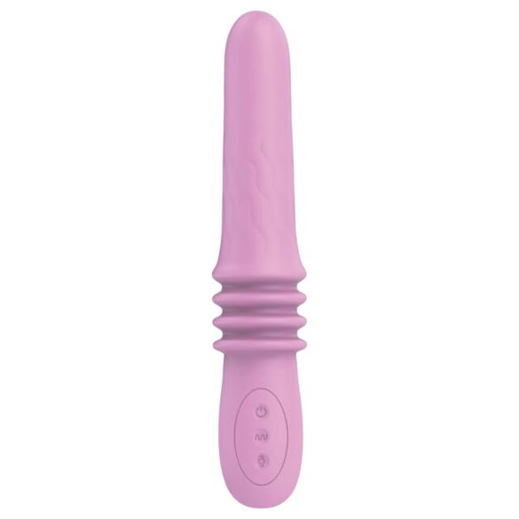 Pretty Love Susie - oplaadbare, waterdichte pulsator vibrator (roze)