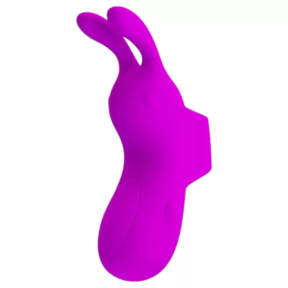 Pretty Love Bunny - vinger­vibrator met konijntje (paars)