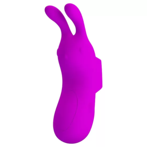 Pretty Love Bunny - vinger­vibrator met konijntje (paars)