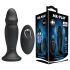 MR. PLAY - oplaadbare anale vibrator met afstandsbediening (zwart)