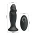 MR. PLAY - oplaadbare anale vibrator met afstandsbediening (zwart)