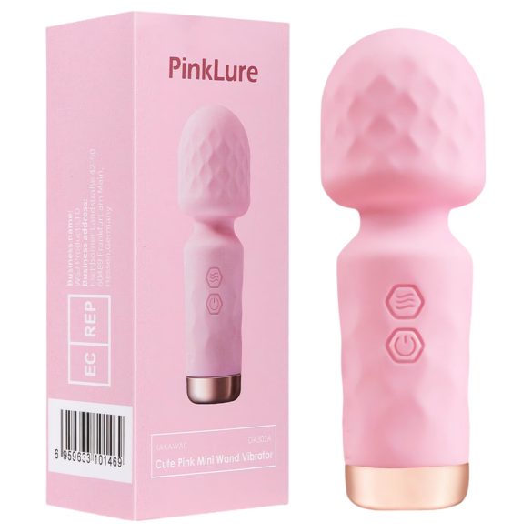 Vibeconnect - draadloze, waterdichte mini massager vibrator (roze)