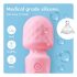 Vibeconnect - draadloze, waterdichte mini massager vibrator (roze)