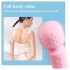 Vibeconnect - draadloze, waterdichte mini massager vibrator (roze)