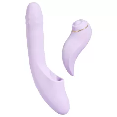  Svakom DuoGlow - g-punt en clitoris vibrator - oplaadbaar - lila