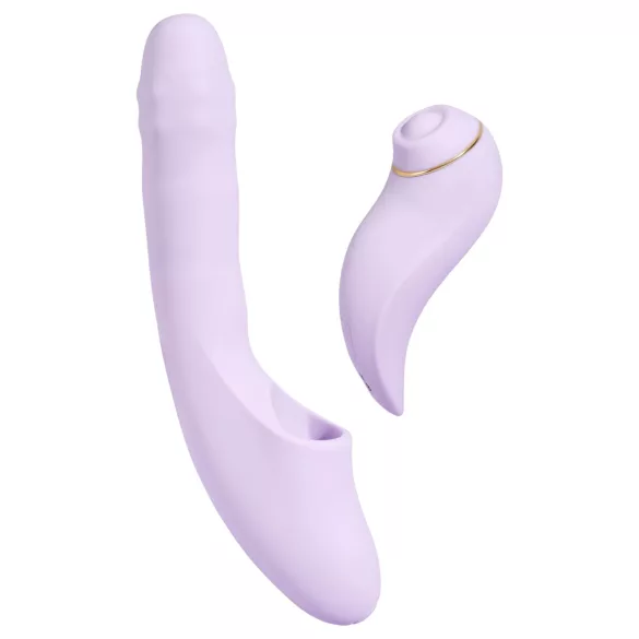 Svakom DuoGlow - App-gestuurde G-spot- en clitorisstimulator vibrator (paars)