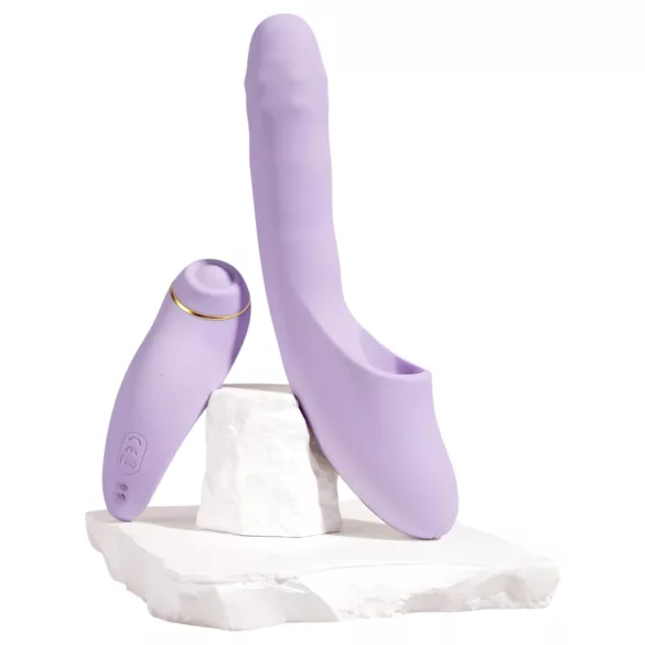 Svakom DuoGlow - App-gestuurde G-spot- en clitorisstimulator vibrator (paars)