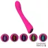 Sex HD Sunshine - G-spot vibrator - oplaadbaar, geribbeld - roze