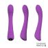 Sex HD Sunshine - Accu G-spot vibrator met ribbels (paars)
