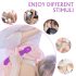 Sex HD Iris - Verwarmende vibrator met 2 motoren (paars)