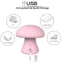 Magic Mushroom - oplaadbaar gezichtsmassager (roze)
