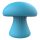 Magic Mushroom - oplaadbare gezichtsmassager (blauw)