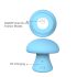 Magic Mushroom - oplaadbare gezichtsmassager (blauw)
